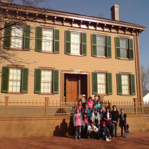 Exkursion nach Springfield, Lincoln Home